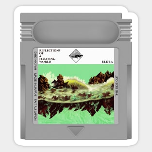 Reflections of a Floating World Game Cartridge Sticker